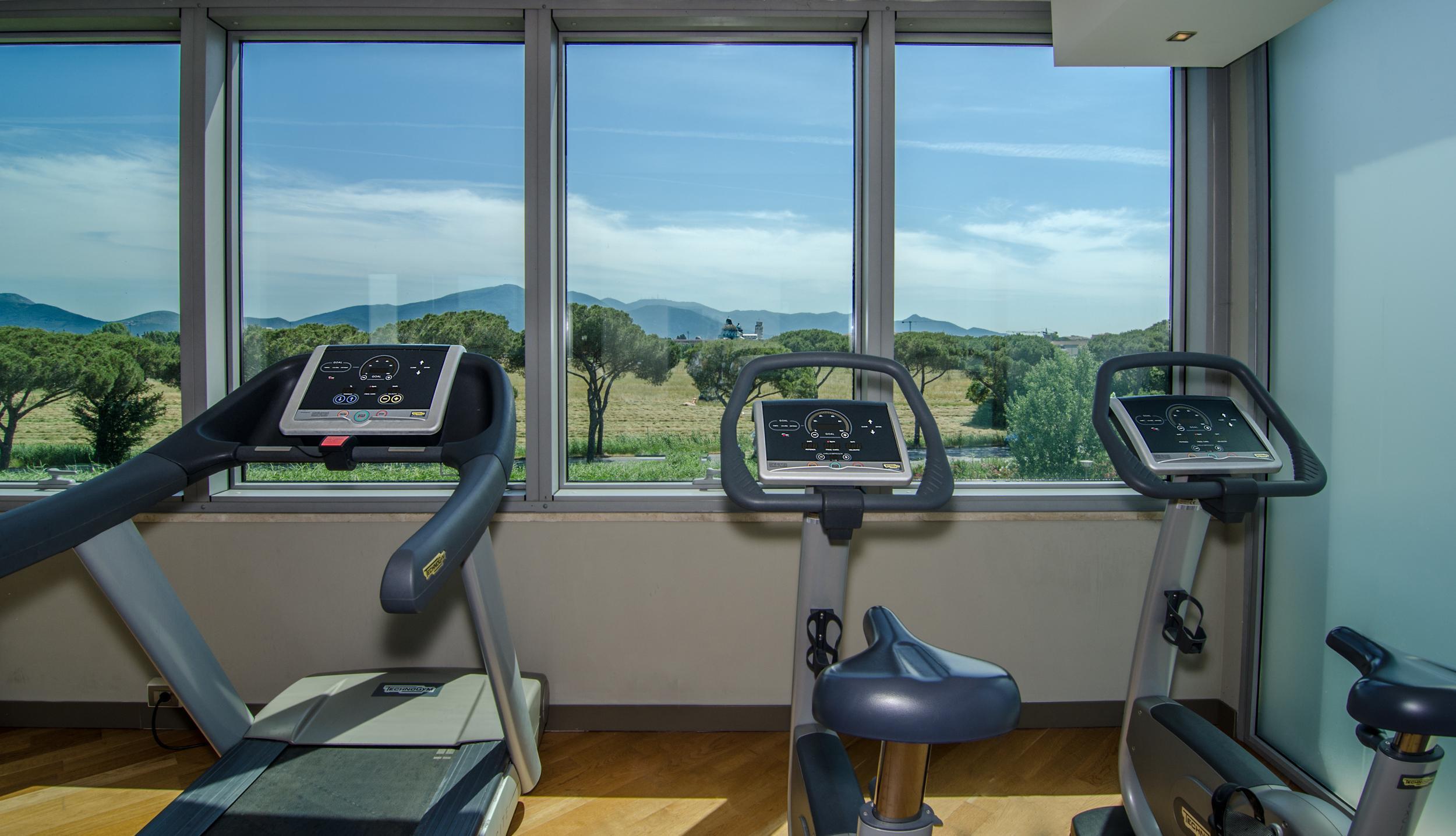 Готель Pisa Tower Plaza Екстер'єр фото The gym at the hotel